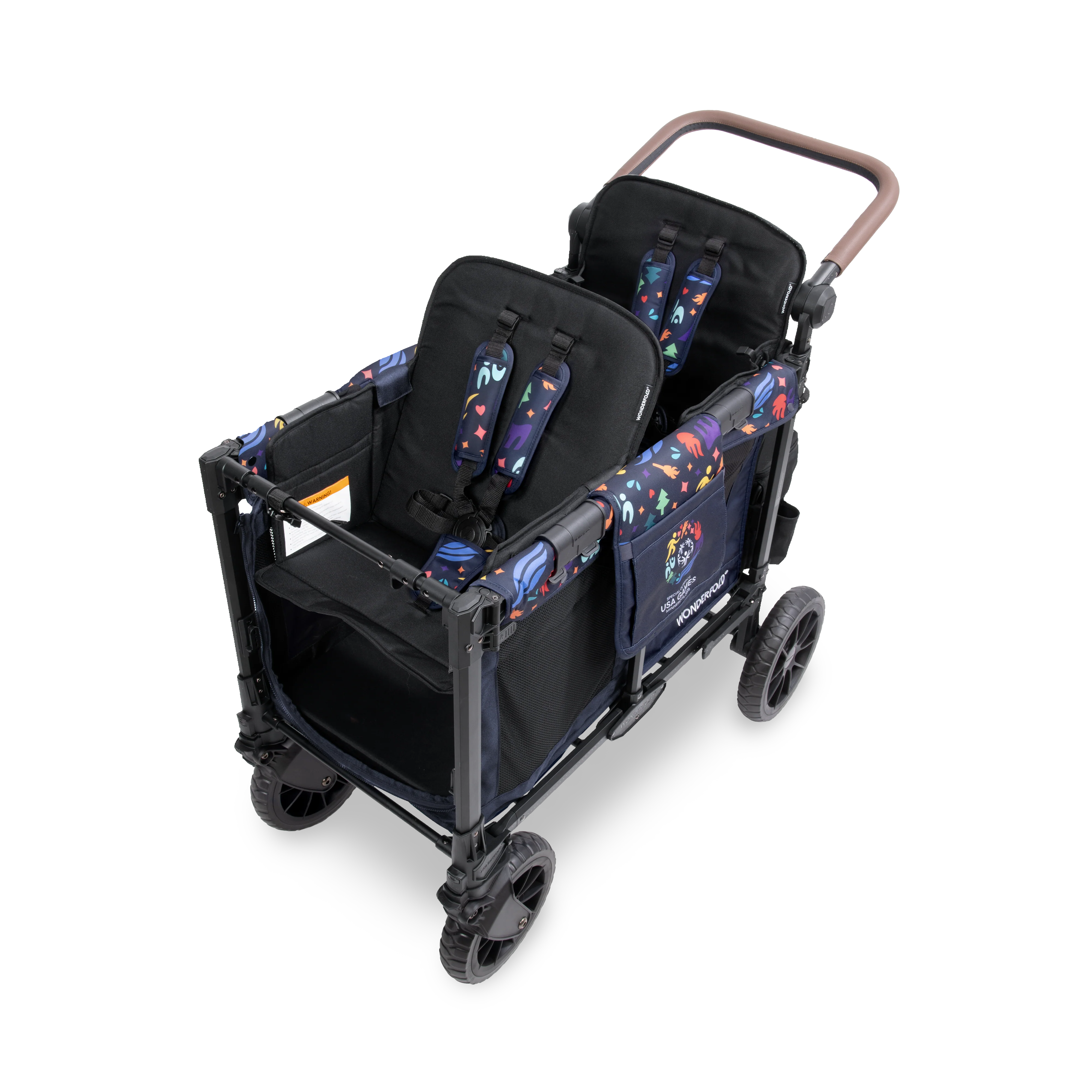2026 Special Olympics W2 Luxe Pro Stroller Wagon (2 Seater) - Image 3