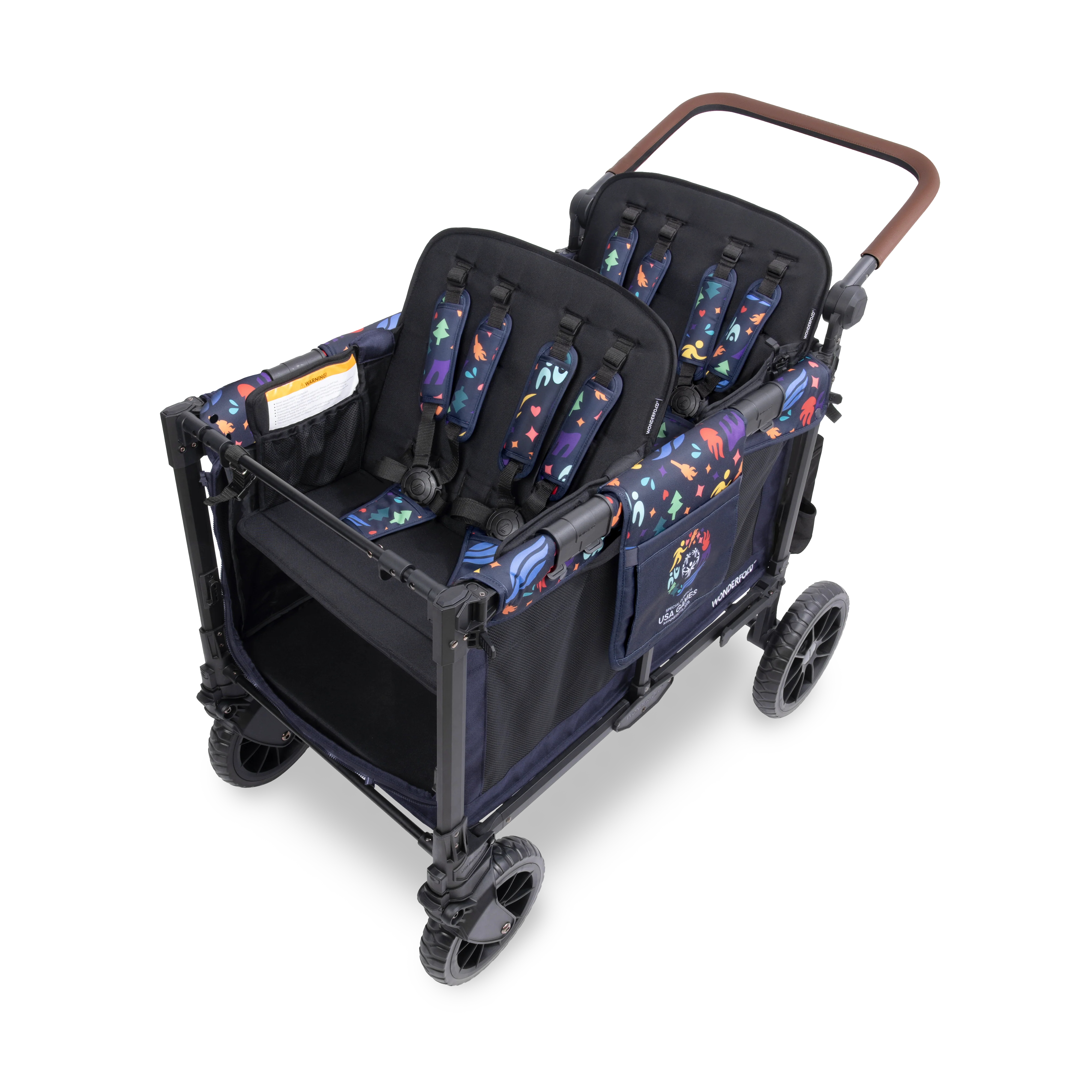 2026 Special Olympics W4 Luxe Pro Stroller Wagon (4 Seater) - Image 5