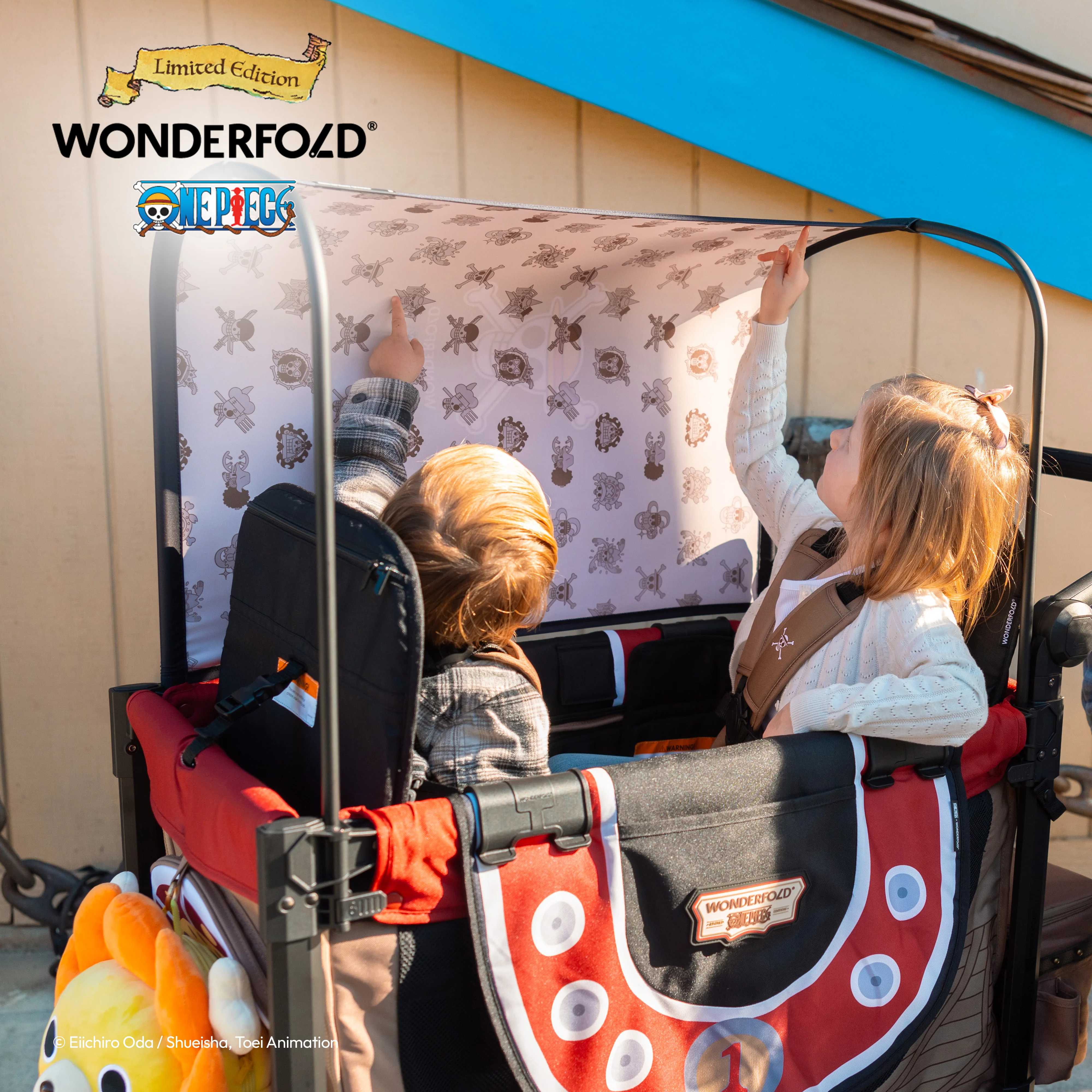 ONE PIECE Thousand Sunny Stroller Wagon (2 Seater) - Image 13