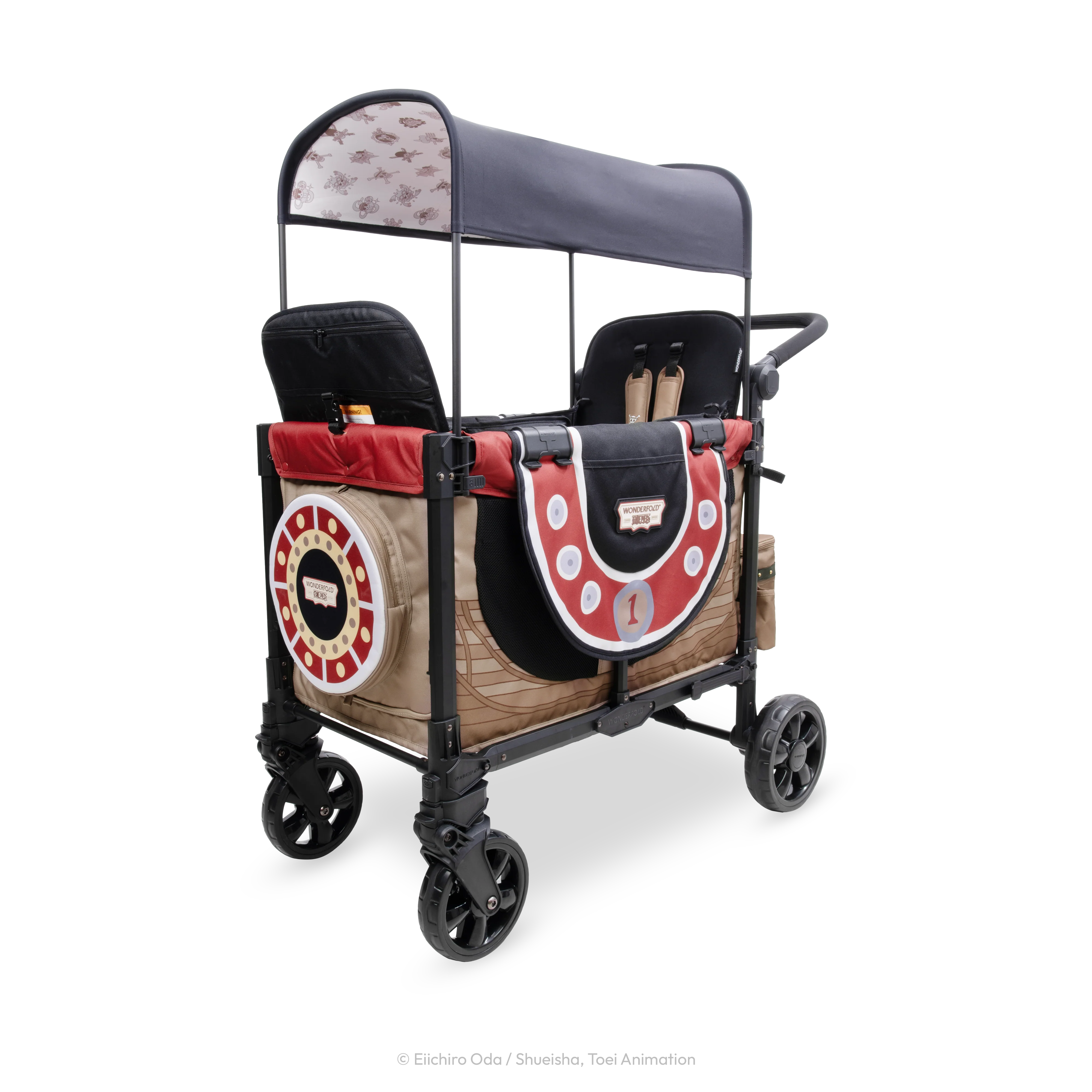 ONE PIECE Thousand Sunny Stroller Wagon (2 Seater) - Image 9
