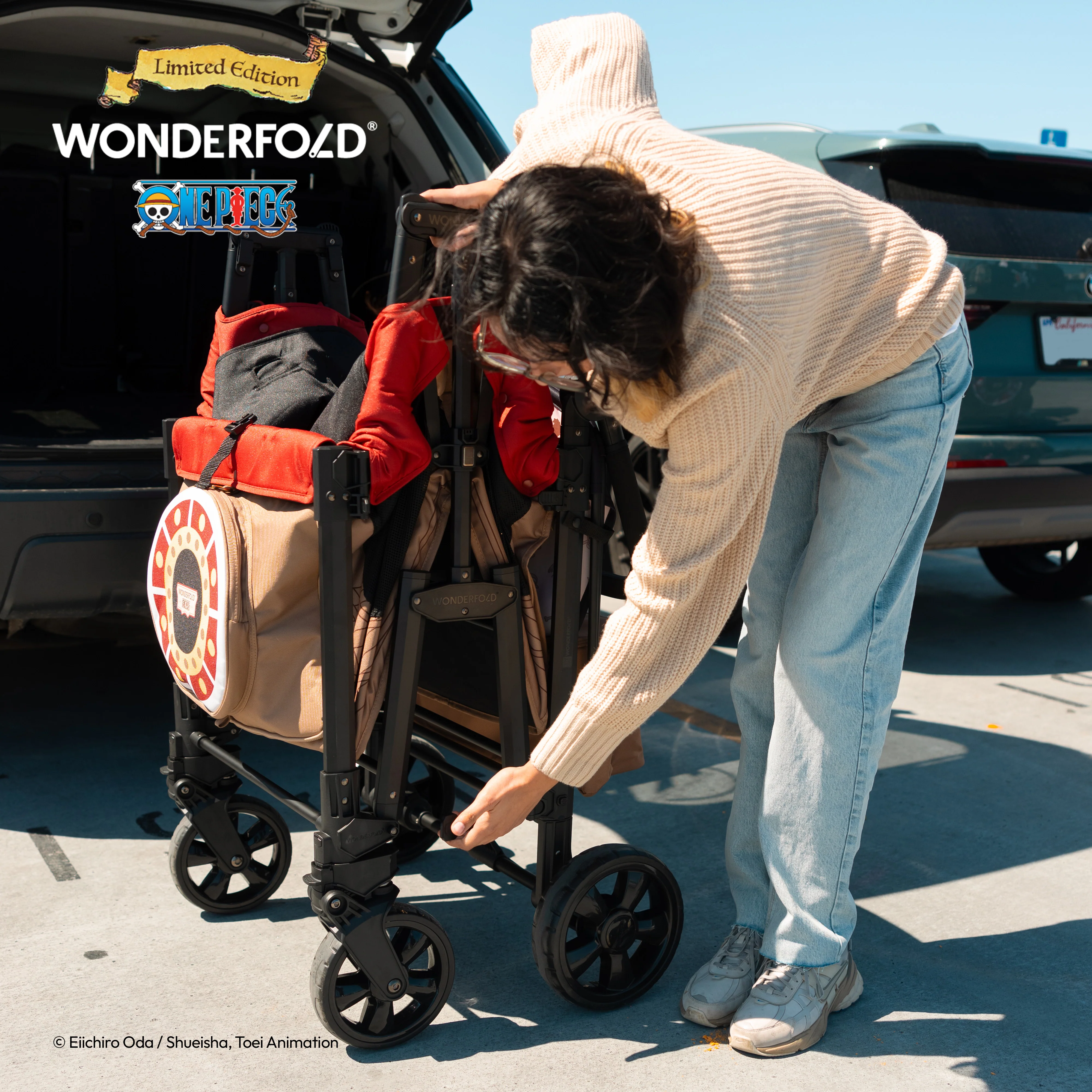 ONE PIECE Thousand Sunny Stroller Wagon (4 Seater) - Image 13