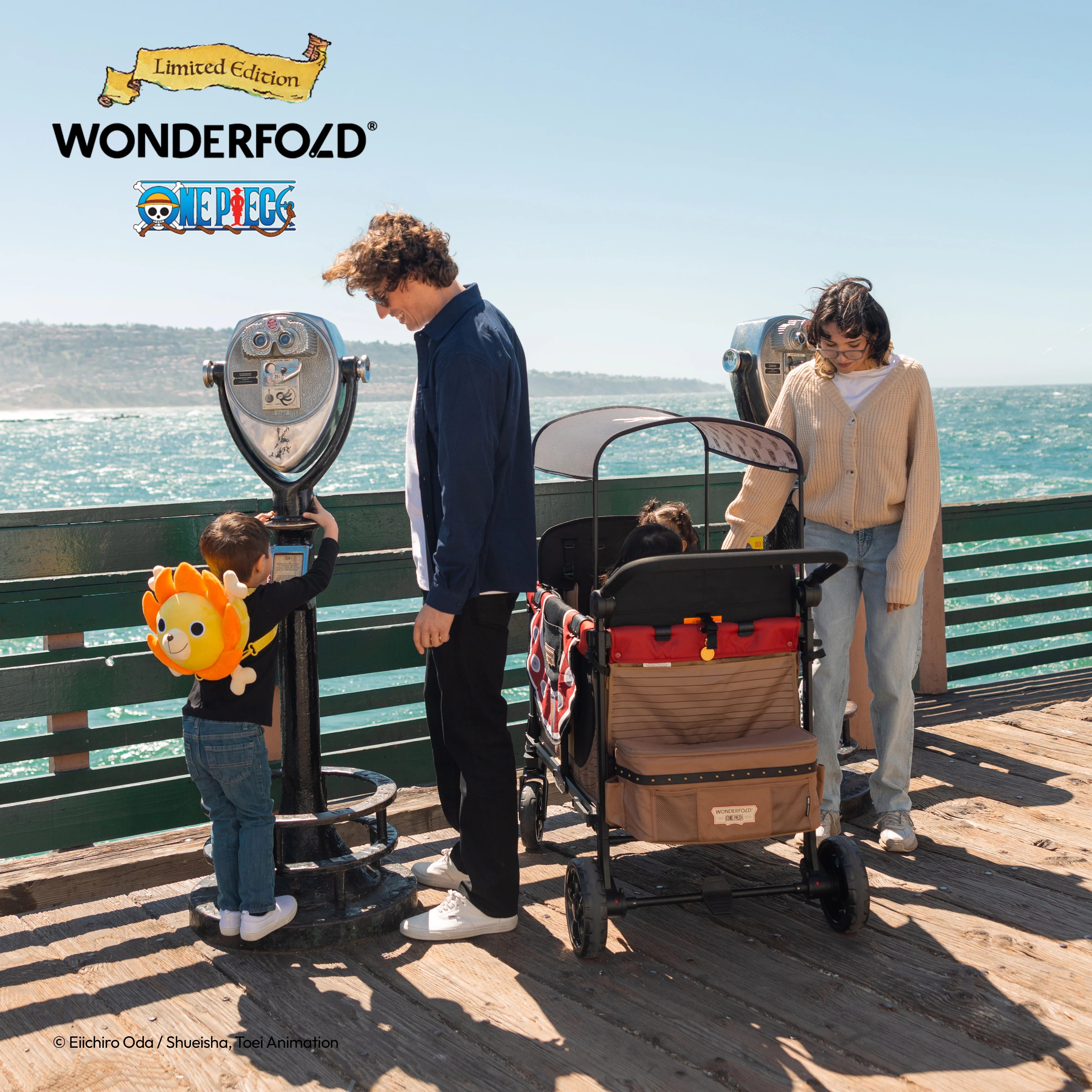 ONE PIECE Thousand Sunny Stroller Wagon (4 Seater) - Image 15