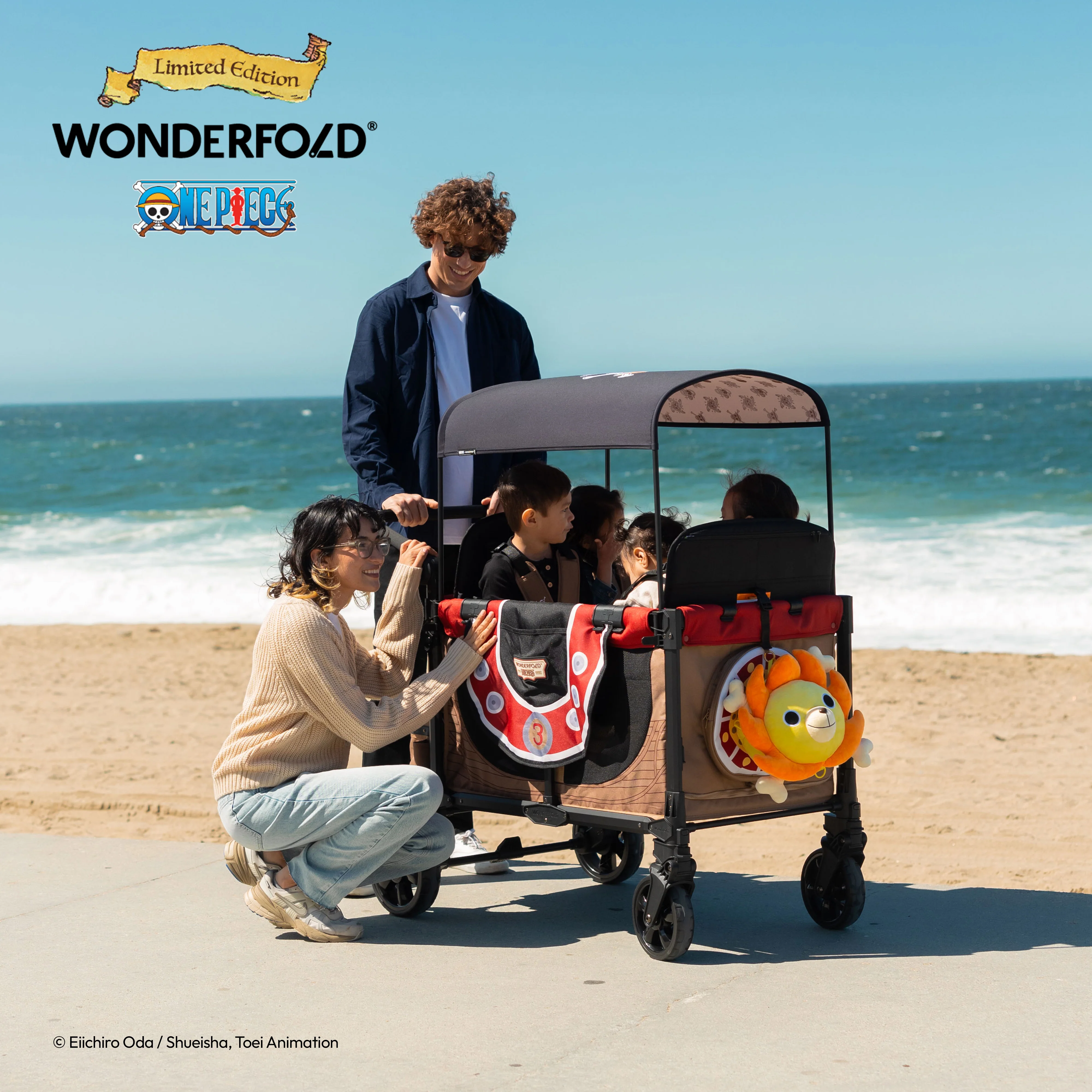 ONE PIECE Thousand Sunny Stroller Wagon (4 Seater) - Image 16