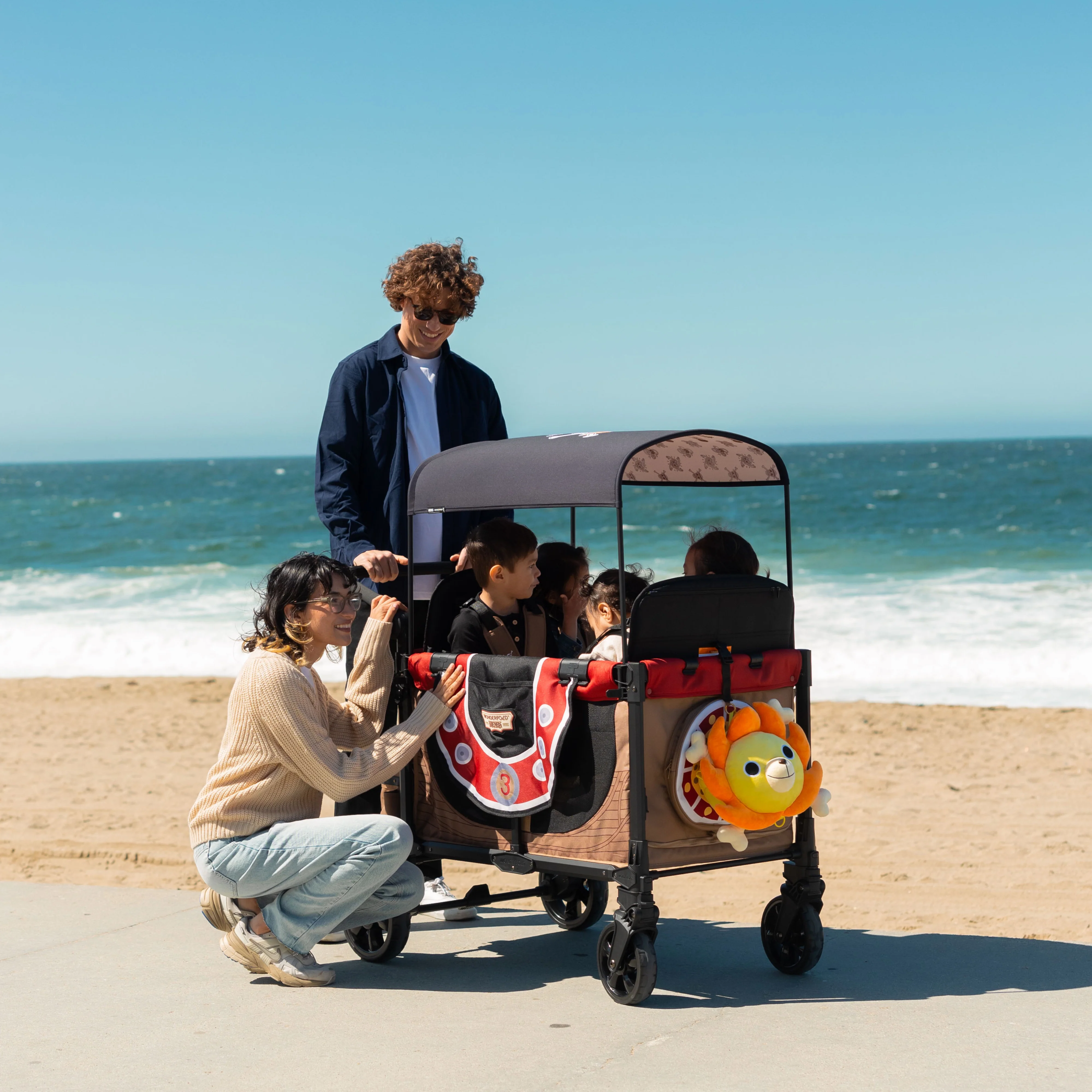 ONE PIECE Thousand Sunny Stroller Wagon (4 Seater) - Image 7