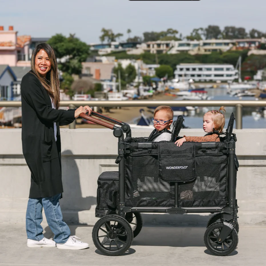 Open Box W2 Luxe Pro Double Seater Stroller Wagon (2 Seater) (Final Sale) - Image 4