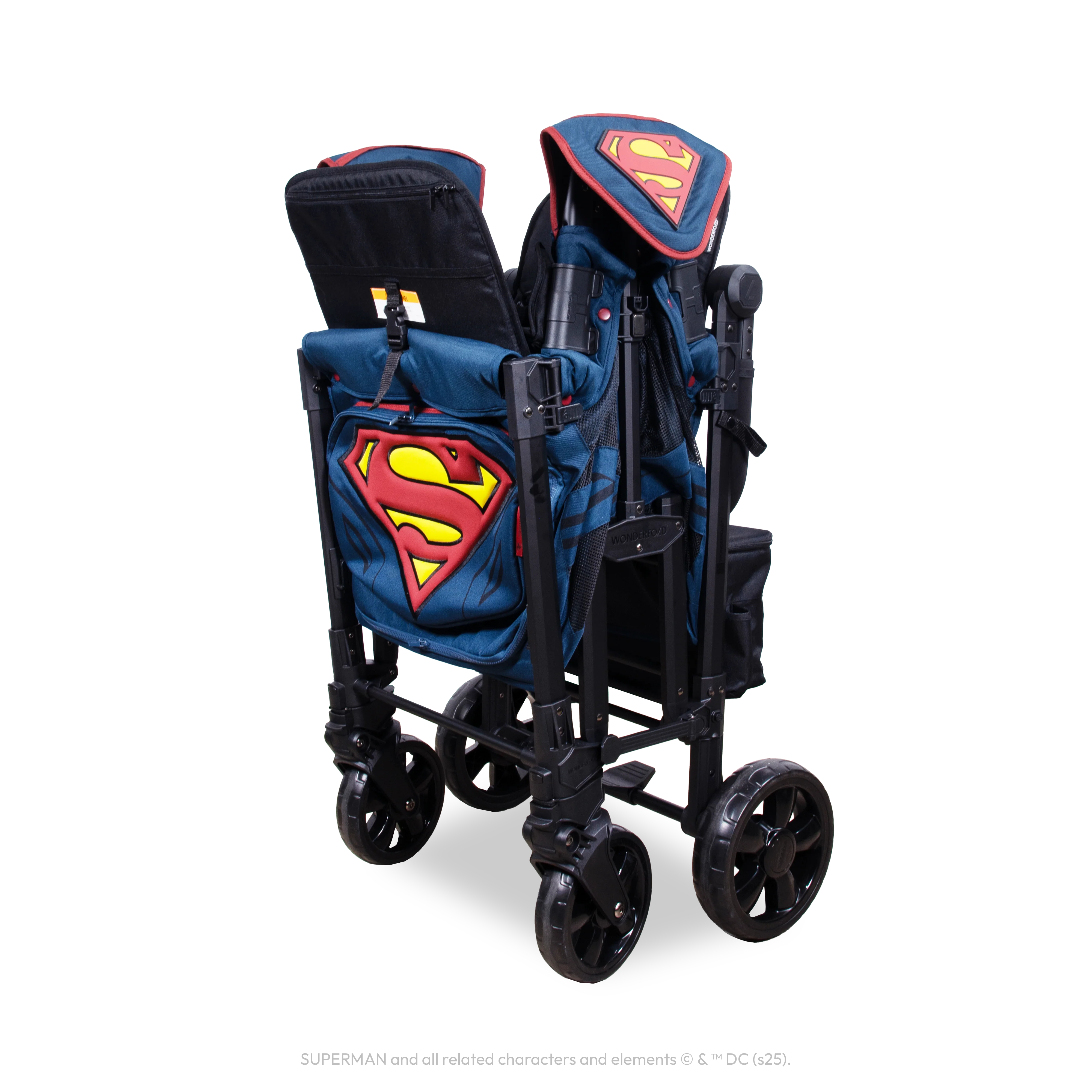 Superman W2 Elite Pro Stroller Wagon (2 Seater) - Image 4