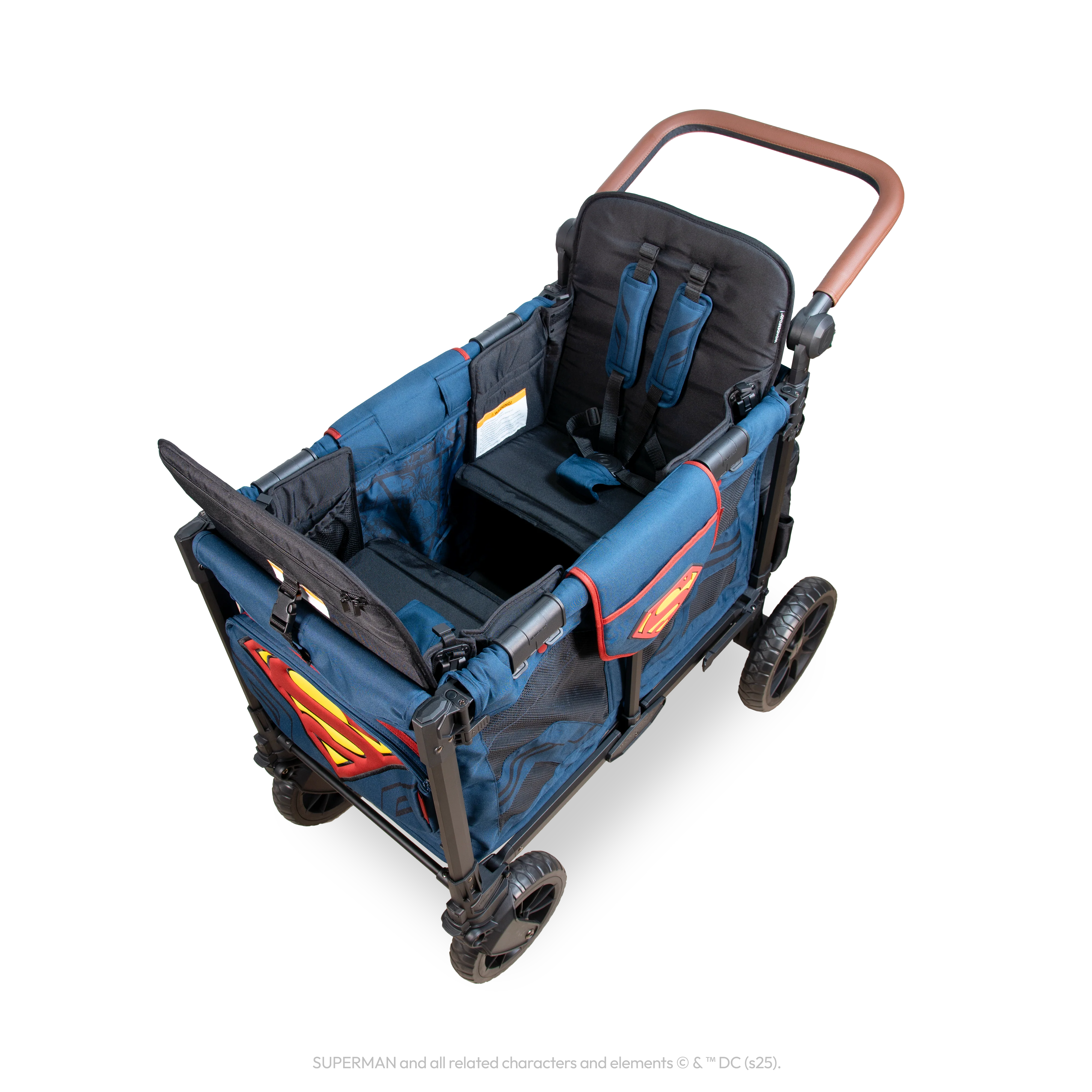 Superman W2 Luxe Pro Stroller Wagon (2 Seater) - Image 5