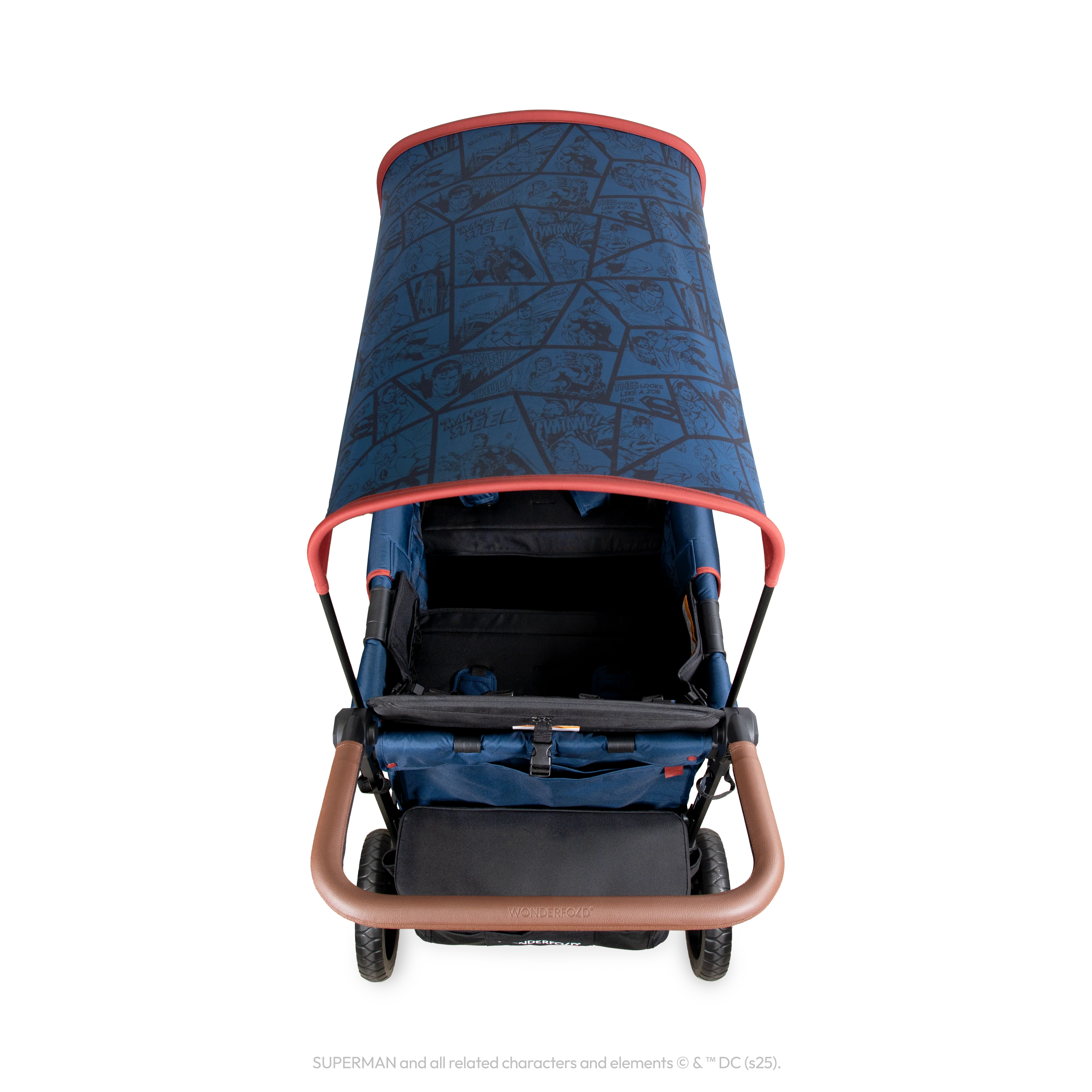 Superman W4 Luxe Pro Stroller Wagon (4-Seater) - Image 4