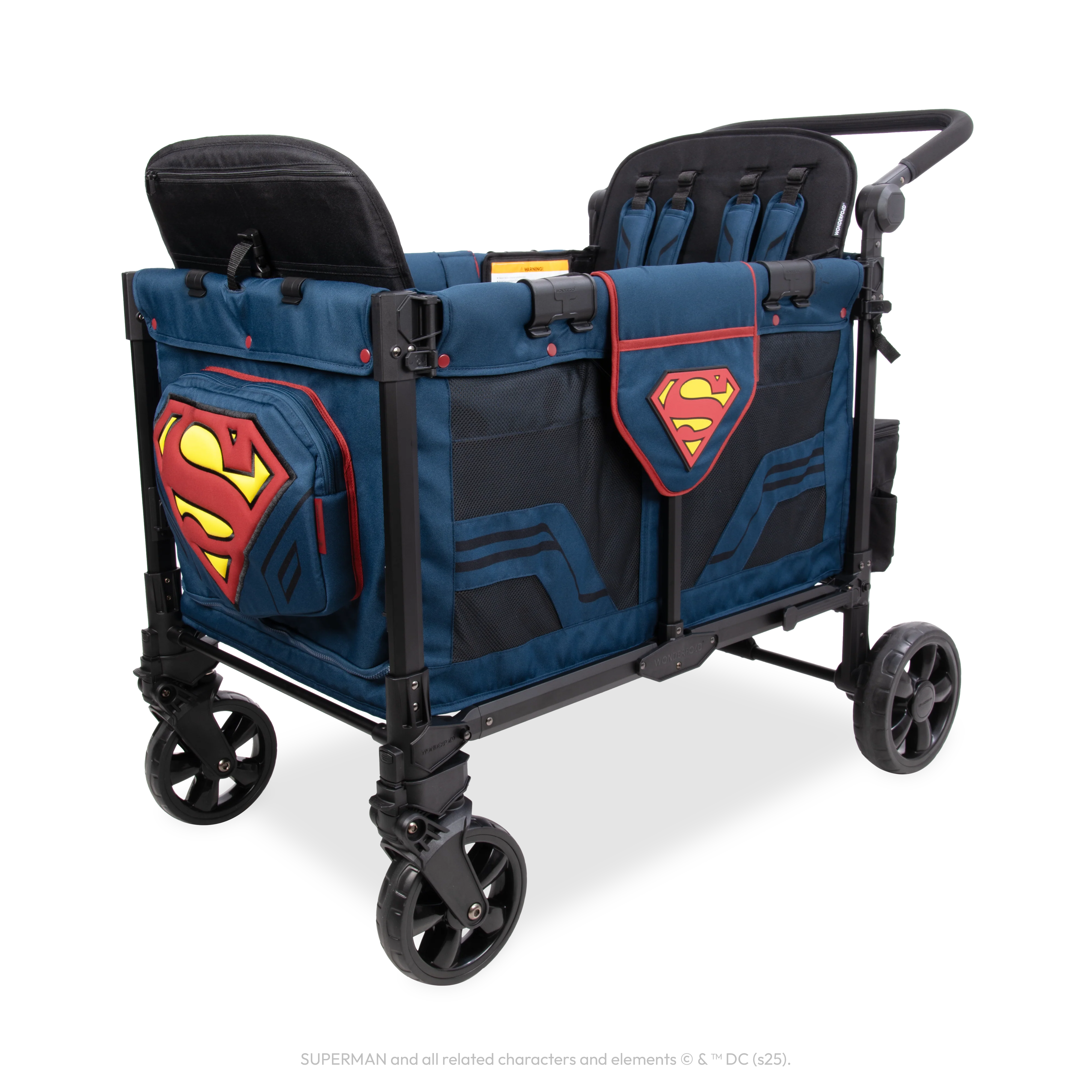 Superman W4 Elite Pro Stroller Wagon (4 Seater) - Image 6