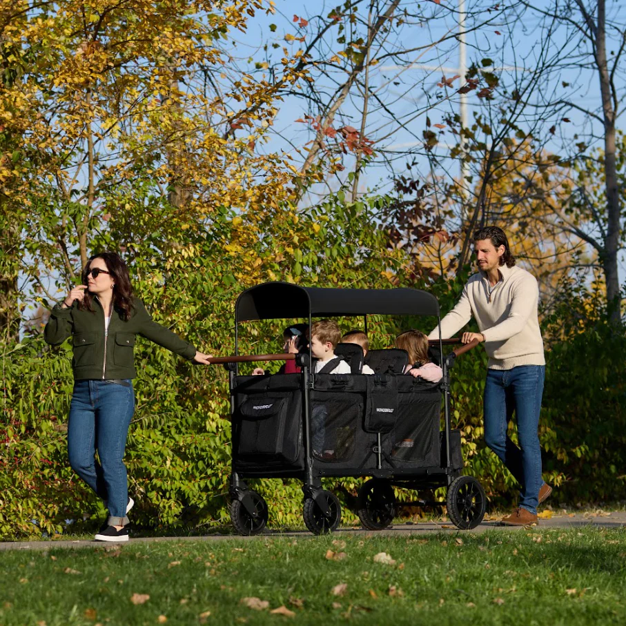 W6 Luxe Pro Stroller Wagon (6 Seater) - Image 7