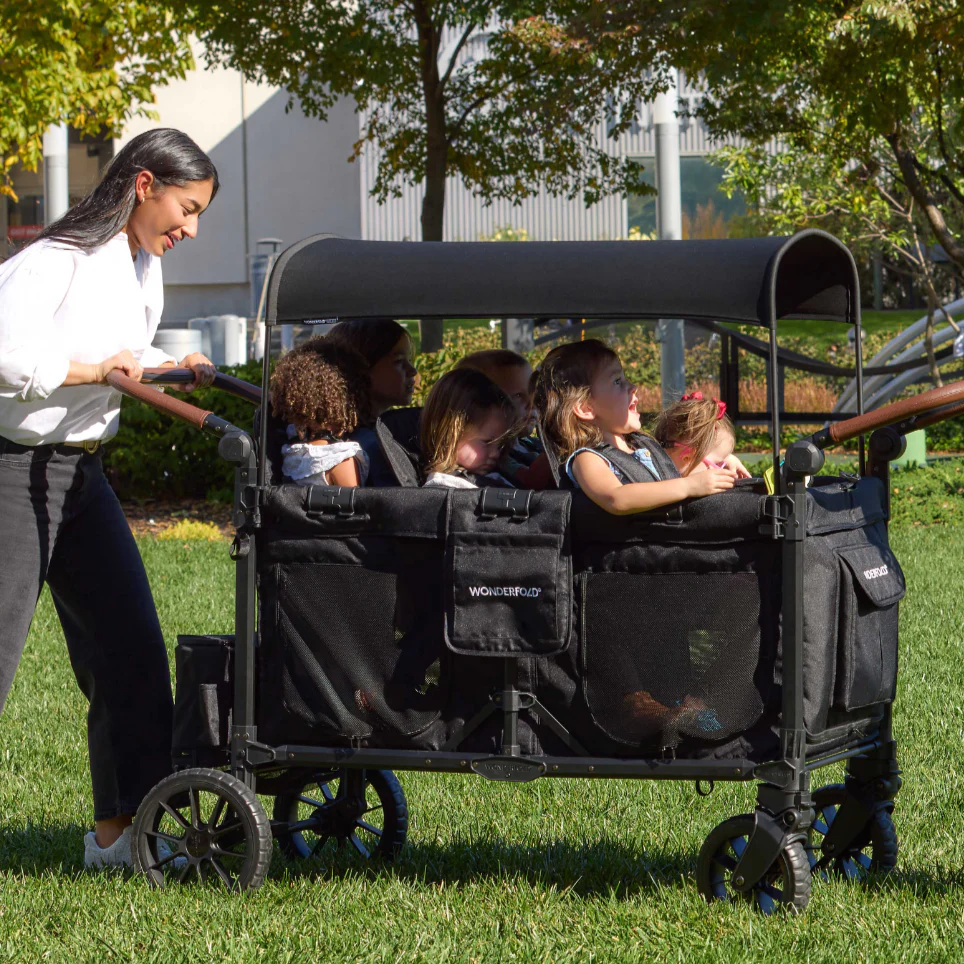 W6 Luxe Pro Stroller Wagon (6 Seater) - Image 13