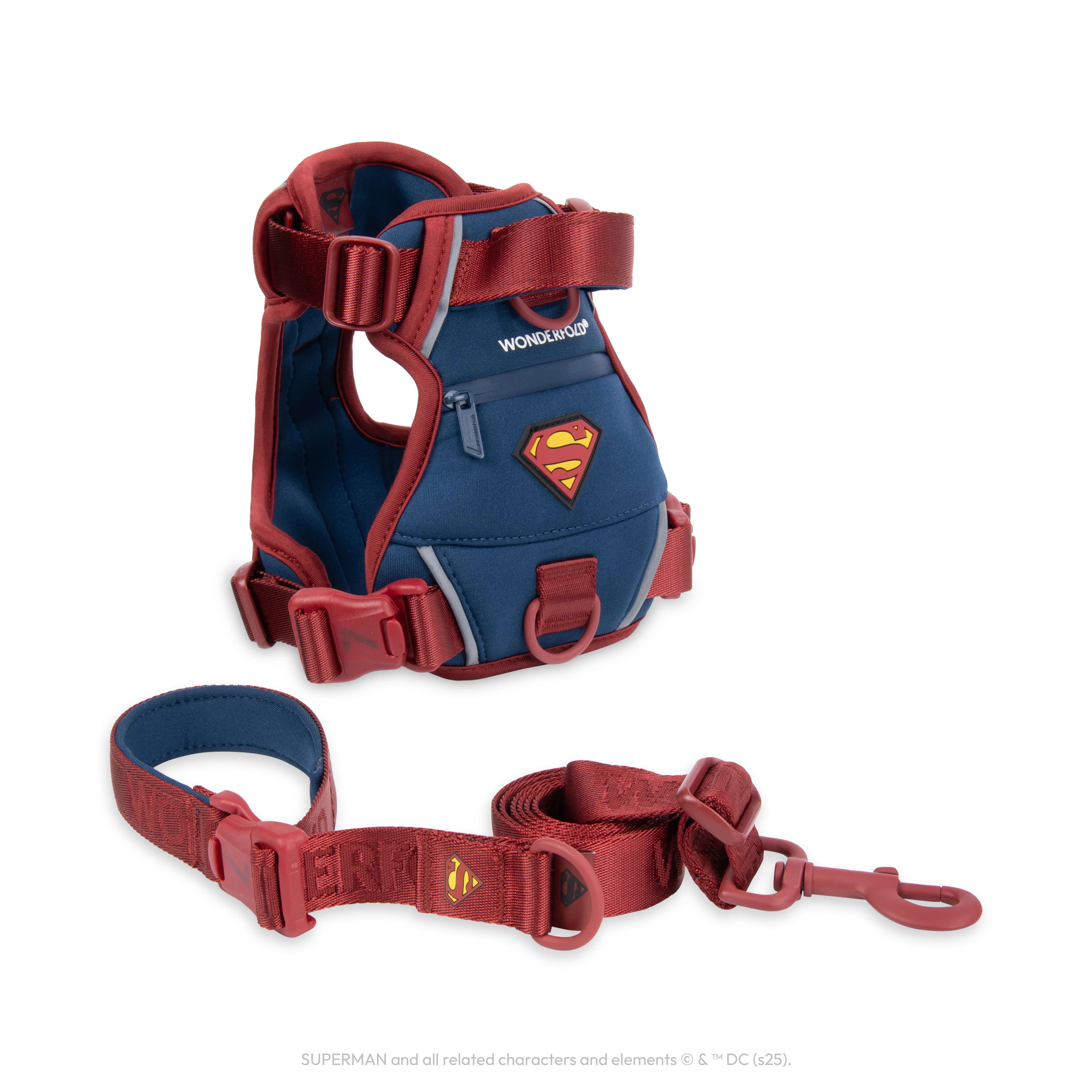 Superman Pet Leash and Harness Bundle - Image 3