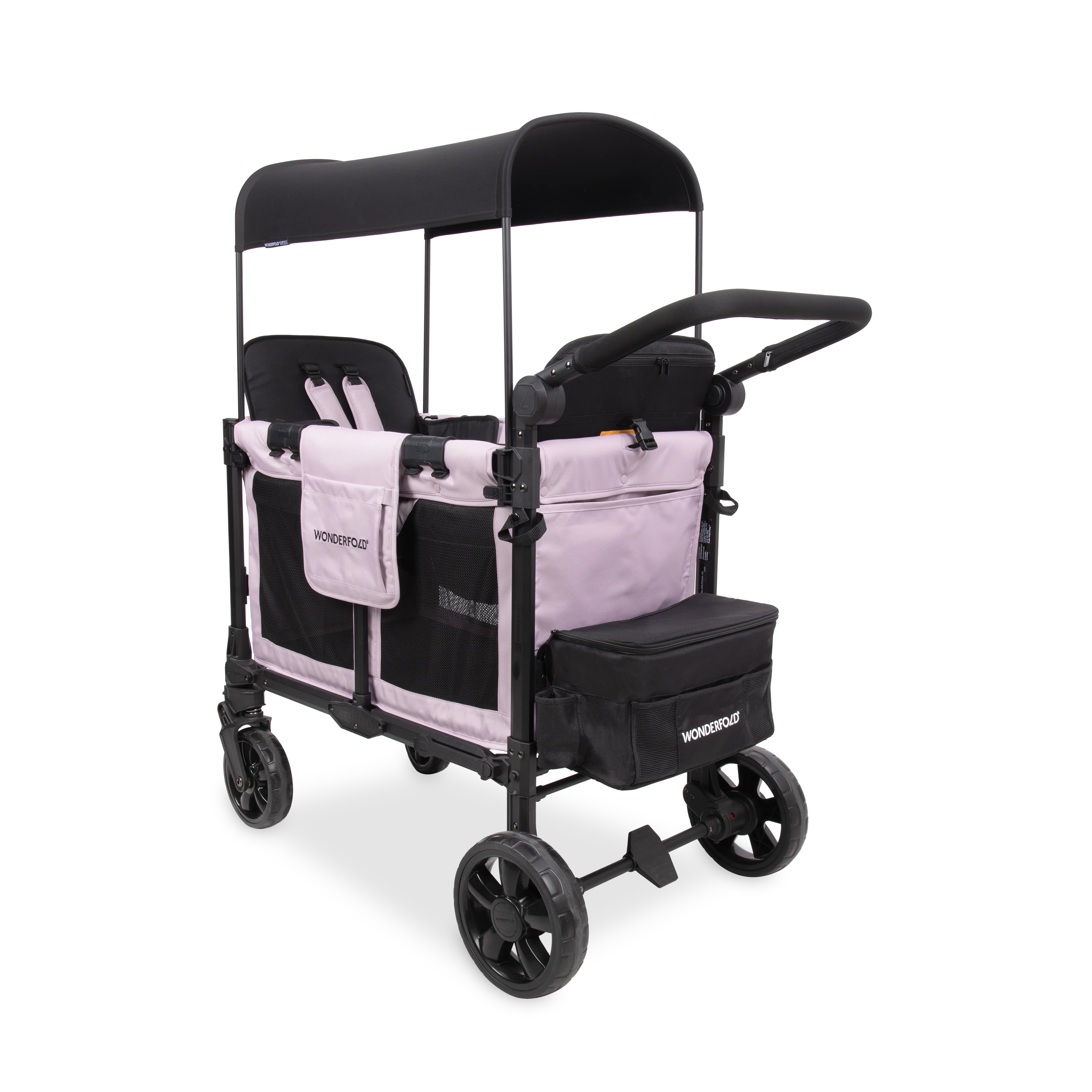 W2 Elite Pro Stroller Wagon (2 Seater) - Dusty Lavender - Image 4