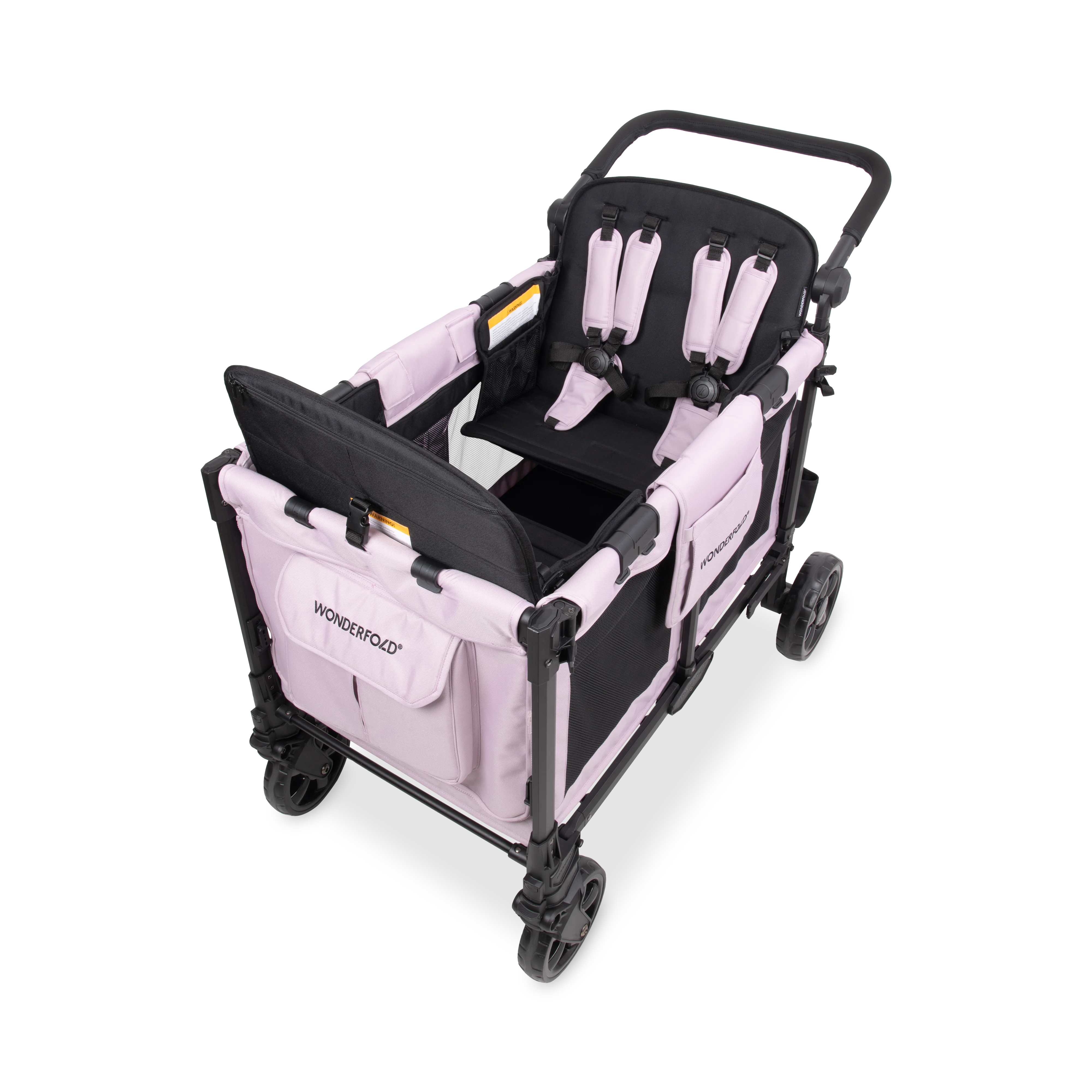 W4 Elite Pro Stroller Wagon (4 Seater) - Dusty Lavender - Image 5