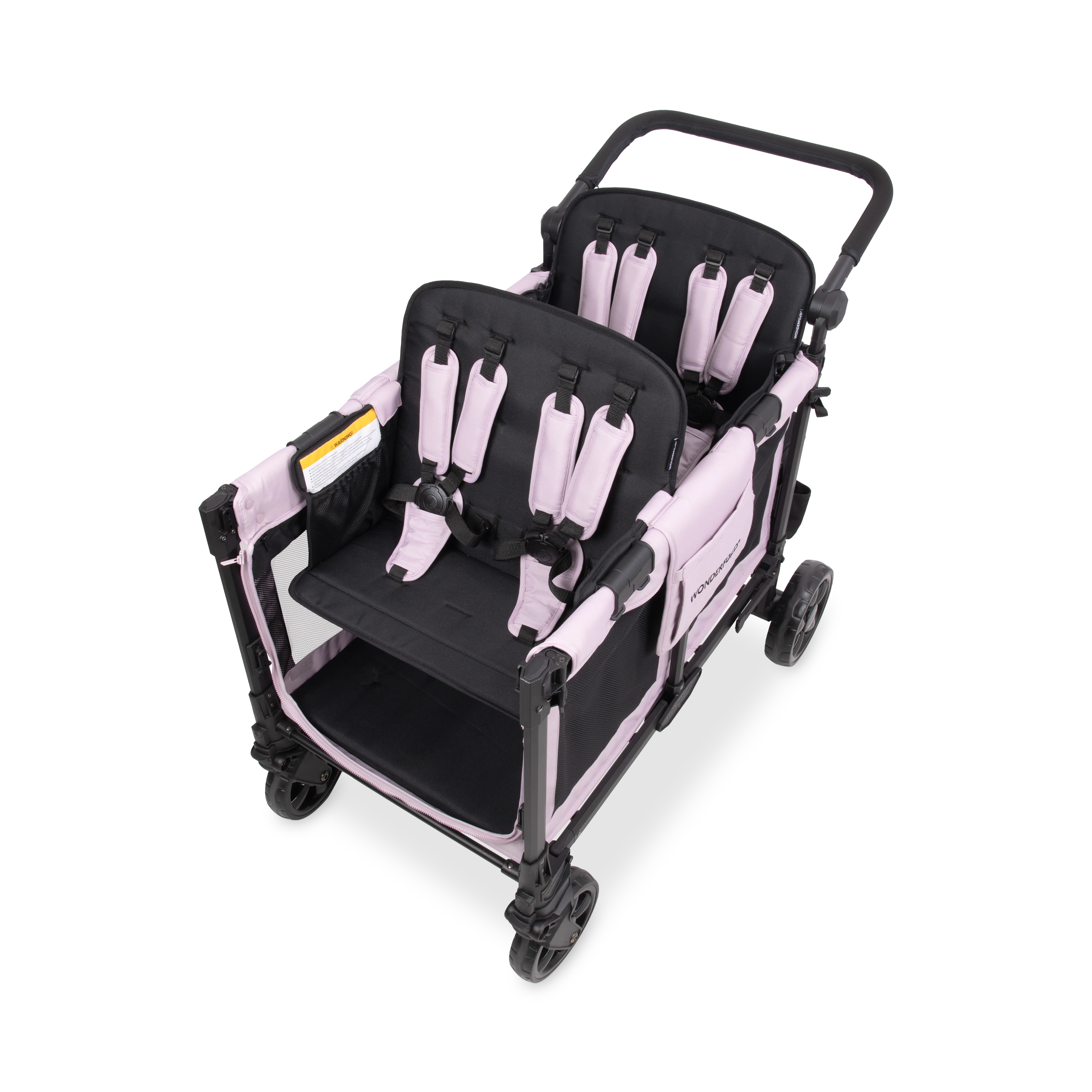 W4 Elite Pro Stroller Wagon (4 Seater) - Dusty Lavender - Image 6