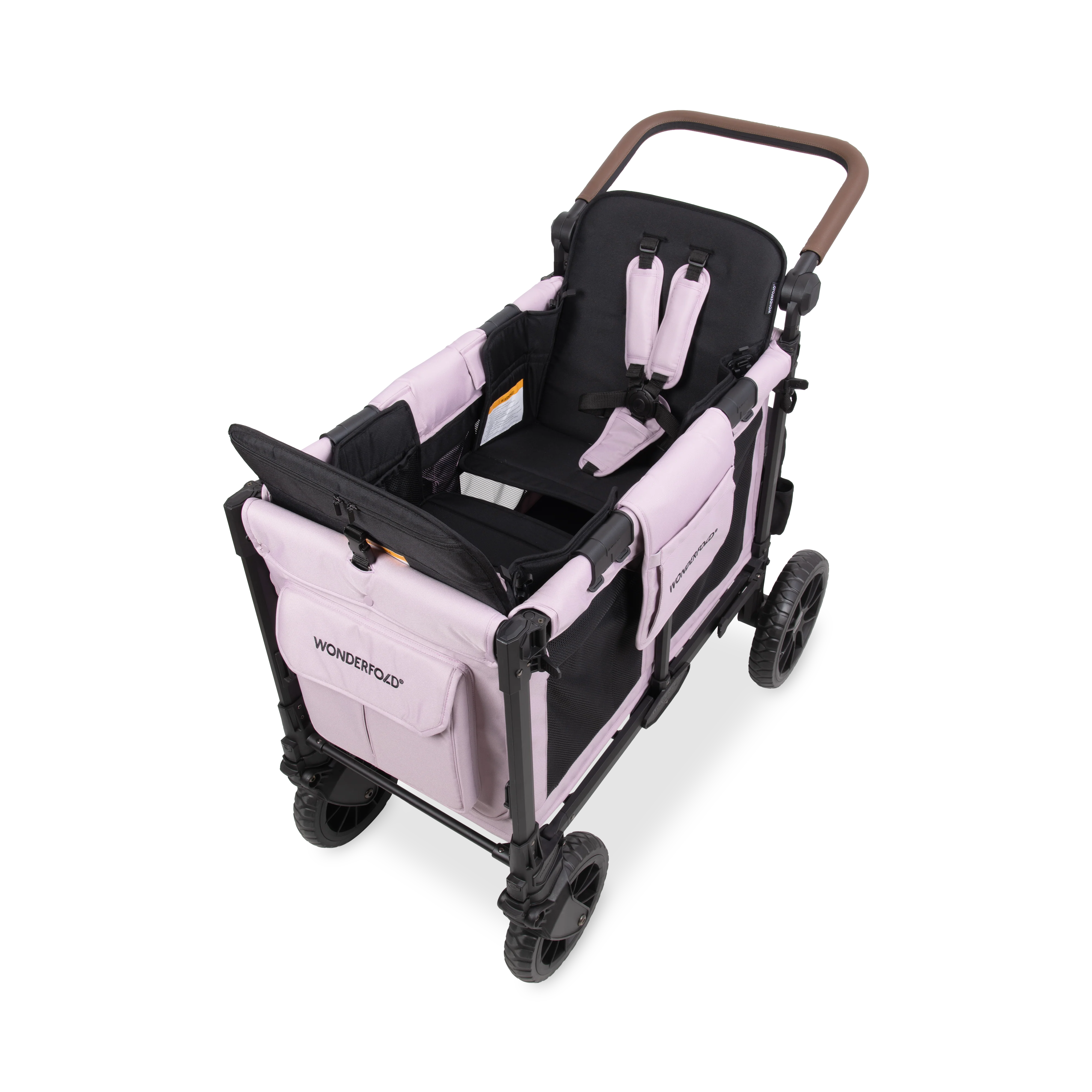 W2 Luxe Pro Stroller Wagon (2 Seater) - Dusty Lavender - Image 5