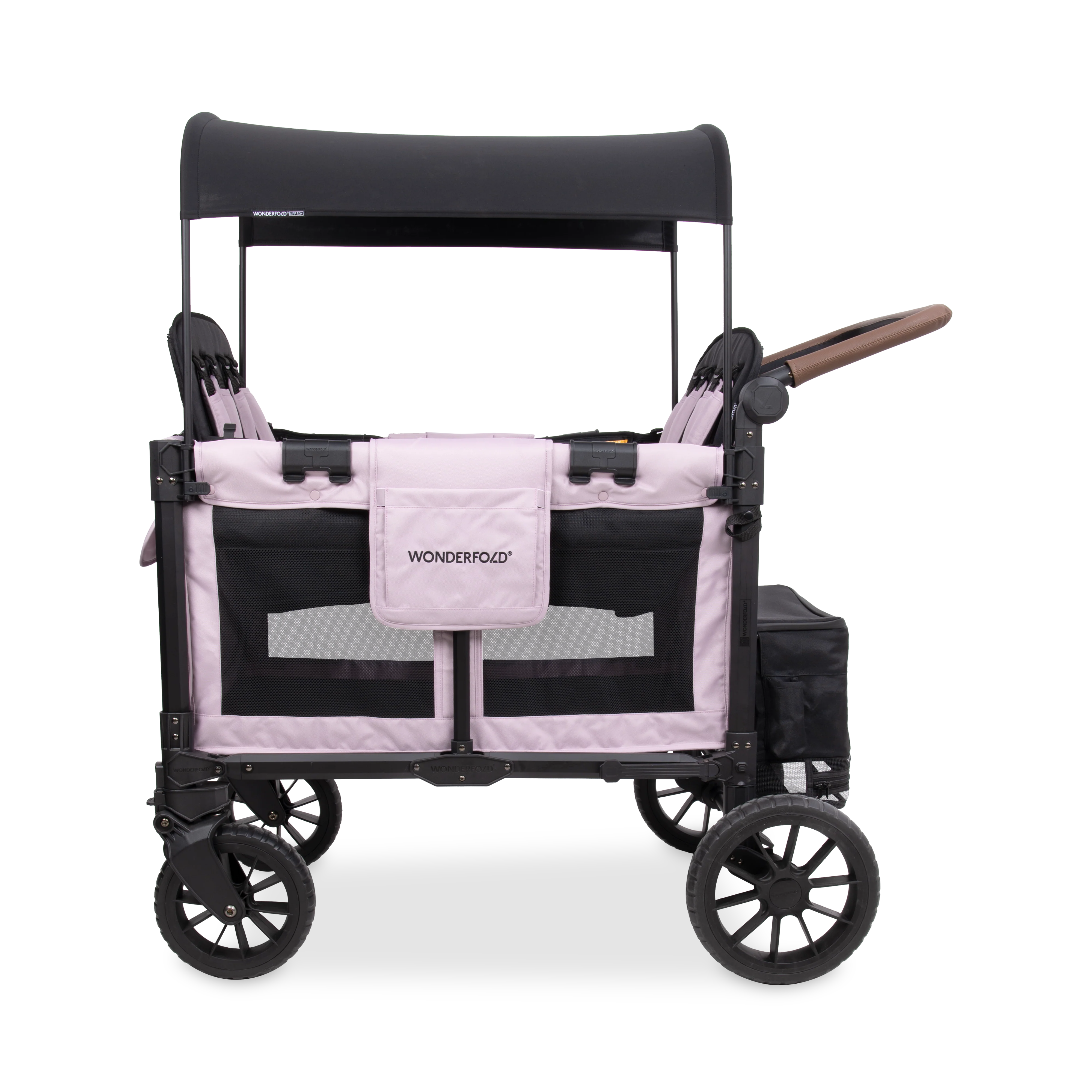 W4 Luxe Pro Stroller Wagon (4 Seater) - Dusty Lavender - Image 3