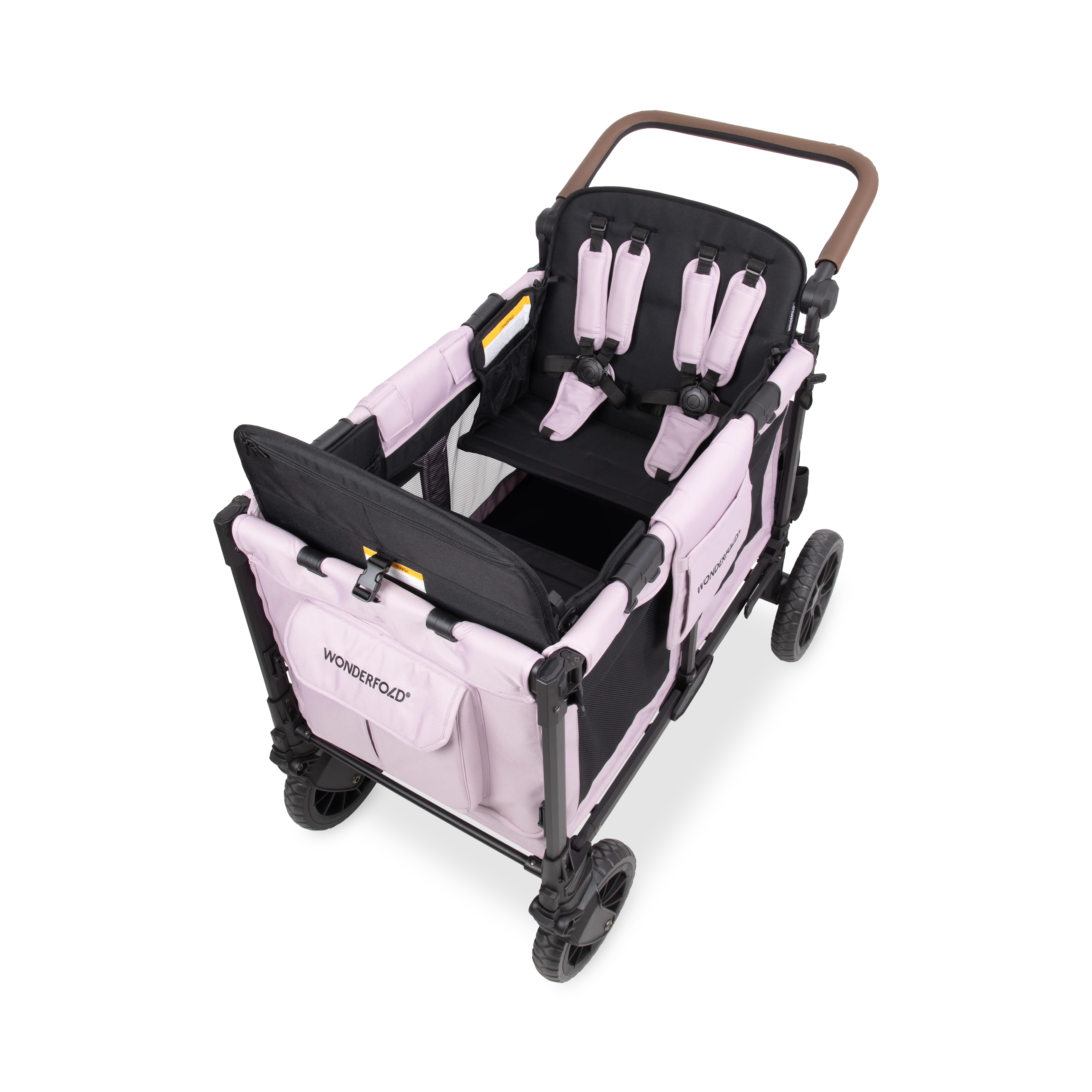W4 Luxe Pro Stroller Wagon (4 Seater) - Dusty Lavender - Image 5