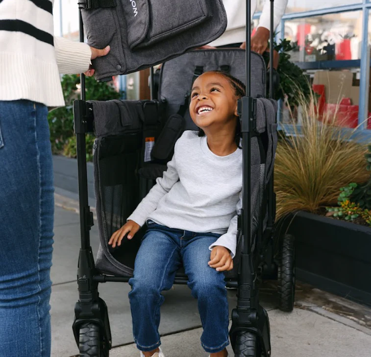 W2 Luxe Pro Stroller Wagon (2 Seater) - Image 4