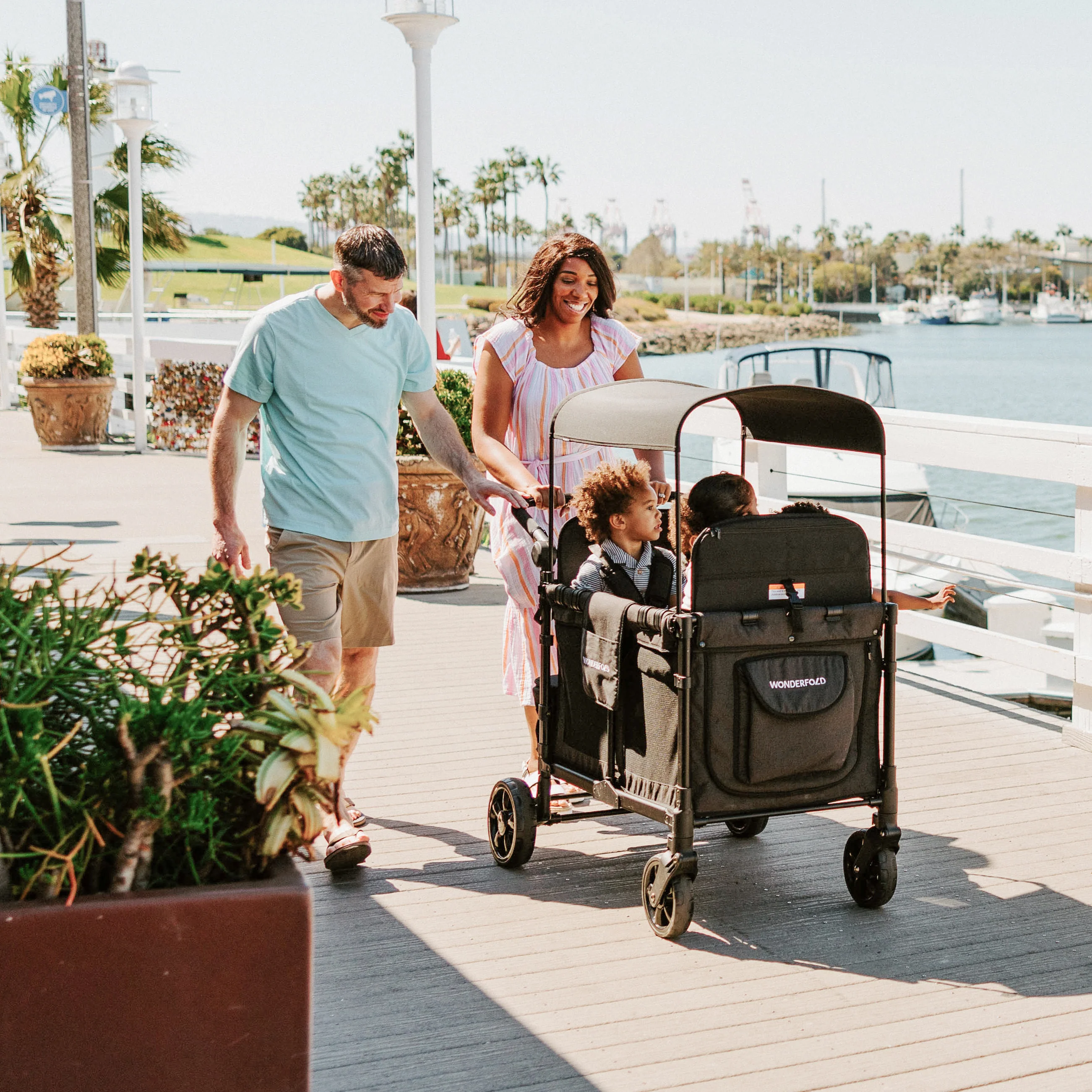 W4 Elite Stroller Wagon (4 Seater) - Image 3