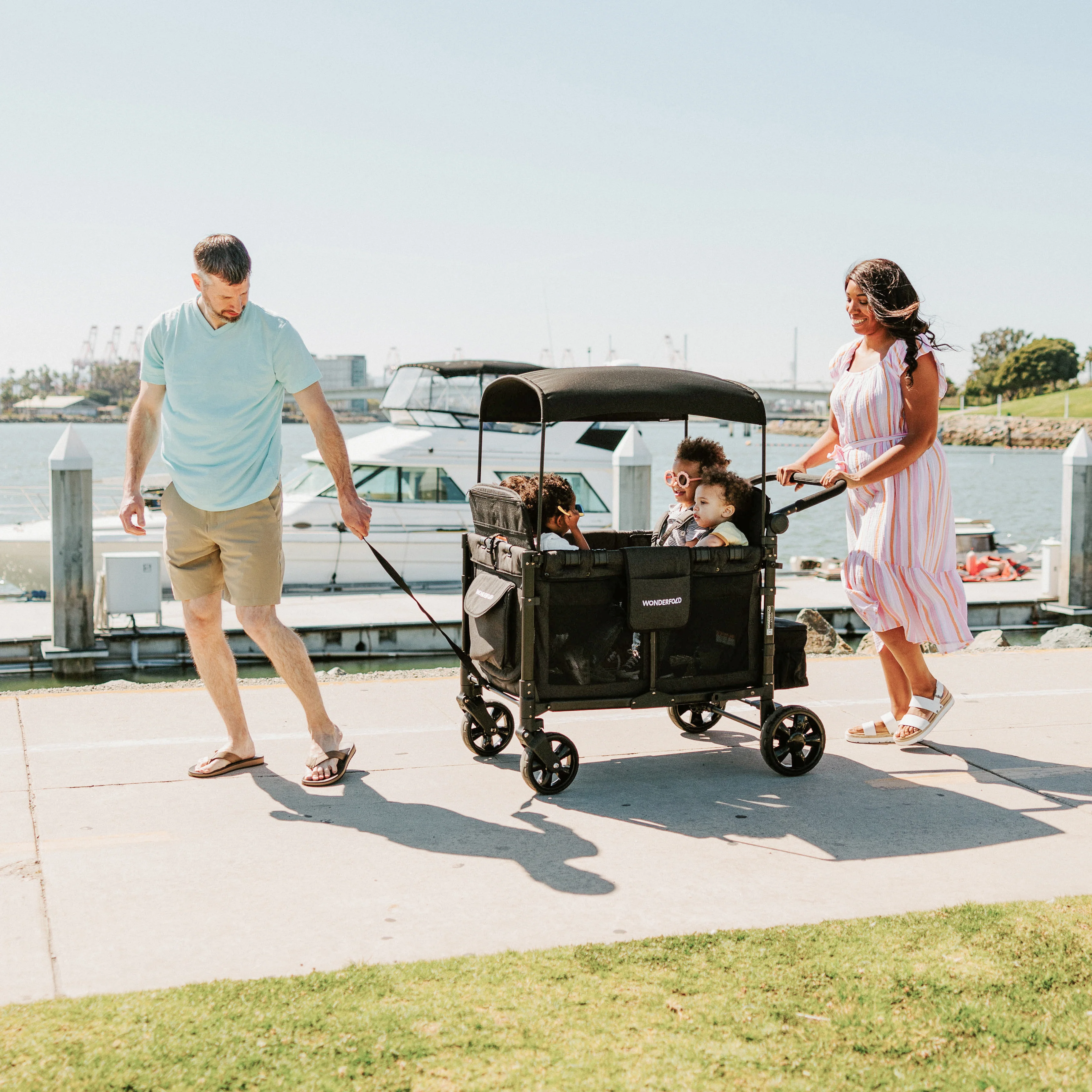 W4 Elite Stroller Wagon (4 Seater) - Image 4